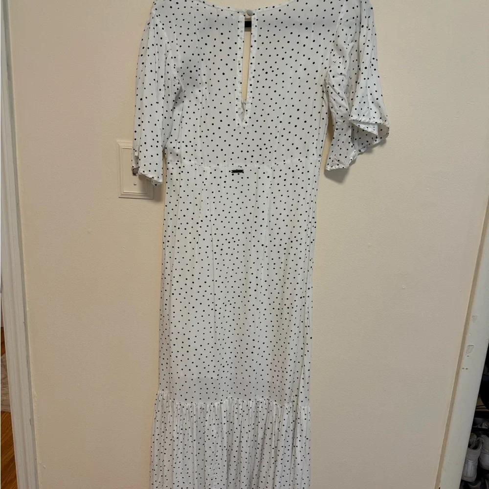 Billabong Black and White Dotted Blouse - Picture 7 of 7